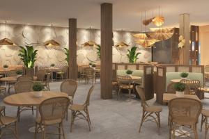 Restaurace v ubytování Sapphire Sands by Bay Gardens Resorts