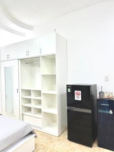 Køkken eller tekøkken på Nemaru urban stay