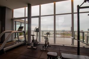 Fitnesscentret og/eller fitnessfaciliteterne på Colon y la costa