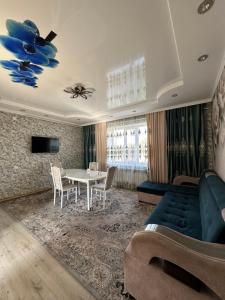 Posezení v ubytování Gulzina Guest House