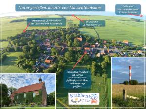 Fotografie z fotogalerie ubytování Nordseeurlaub im hochwertigen Ferienzimmer Krabbenkoje mit großem Balkon im idyllischen Butjadingen v destinaci Eckwarden