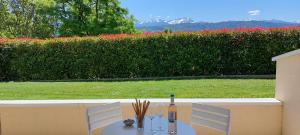 Nespecifikovaný výhled na hory nebo výhled na hory při pohledu z apartmánu