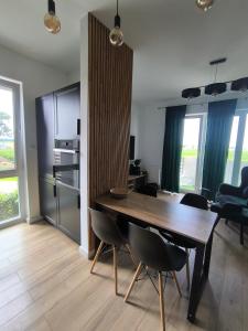 Η κουζίνα ή μικρή κουζίνα στο Green Apartament