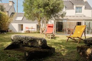 Το κτήριο όπου στεγάζεται  η παραθεριστική κατοικία