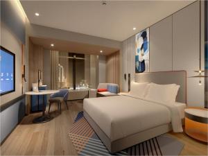Posezení v ubytování Holiday Inn Express Sihui City Center + 9 fotografií