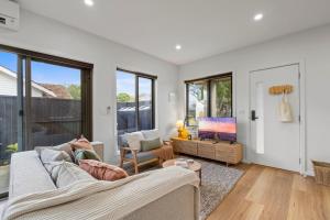 Et opholdsområde på The Boutique Townhouse