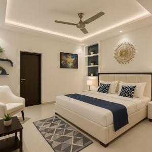 Gallery image of Tata Vista Resort, Vrindavan - #big swimming pool #luxury rooms #gardens #playing zone #away from city hustle # BY ELEGANCE GROUP# in Vrindāvan