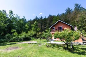 Vonkajšia záhrada v ubytovaní Forest Escape