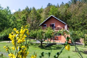 Vonkajšia záhrada v ubytovaní Forest Escape