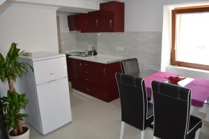 Kuchyň nebo kuchyňský kout v ubytování Apartment Igor