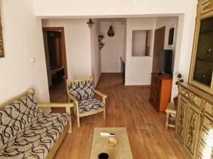 Χώρος καθιστικού στο Maria House