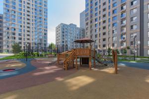 Herní místnost nebo prostor pro děti v ubytování 2-room spacious apartment, near the lake