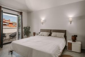 Ένα ή περισσότερα κρεβάτια σε δωμάτιο στο Villa Maria Markovici +40 φωτογραφίες