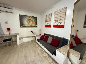 Posezení v ubytování Pluma Hotel Cidade