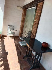 Ruang duduk di Casa Rural Nestazar II
