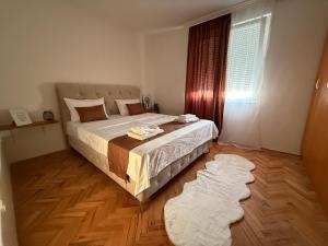 Postel nebo postele na pokoji v ubytování Apartman MILICA, Bileća