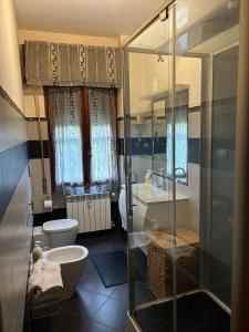 Koupelna v ubytování La Casa di Lucy