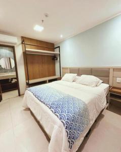 Voodi või voodid majutusasutuse Aqualand Resort toas