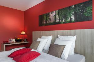Postelja oz. postelje v sobi nastanitve B&B 't Withuis