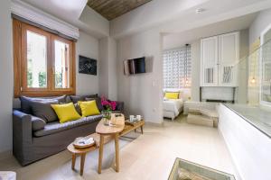 Posezení v ubytování Candia Suites & Rooms