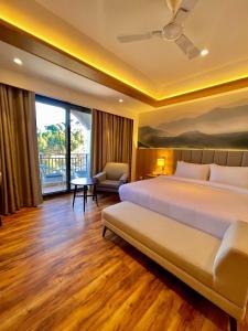 Katil atau katil-katil dalam bilik di Best Western Matra Kasauli