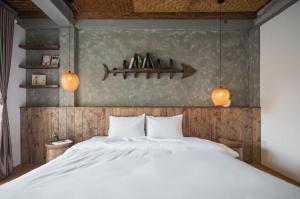 Ένα ή περισσότερα κρεβάτια σε δωμάτιο στο Hidden Gem Home 1 42 Hàng đào , Hà Nội