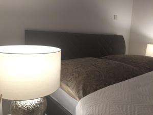 Postel nebo postele na pokoji v ubytování Ferienwohnung West