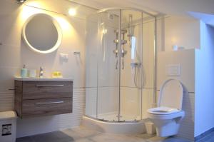 Kúpeľňa v ubytovaní Apartamenty Sailor i Comfort House Giżycko