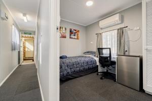 Ένα ή περισσότερα κρεβάτια σε δωμάτιο στο The Barracks Wagin