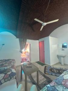 Χώρος καθιστικού στο Nubia House Nile View