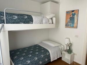 Ένα ή περισσότερα κρεβάτια σε δωμάτιο στο San Francesco Green apartment