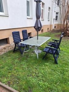 Κήπος έξω από το Apartment Kaffeeklatsch