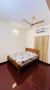 Postel nebo postele na pokoji v ubytování Green Villa