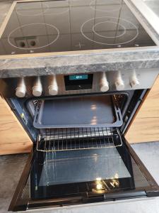 Køkken eller tekøkken på Schöne Wohnung zentral Ingolstadt