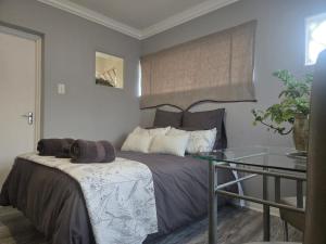 Postel nebo postele na pokoji v ubytování ROOMHeidelberg