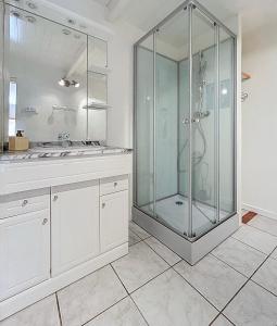 Koupelna v ubytování Chambre d'hôtes Cévennes