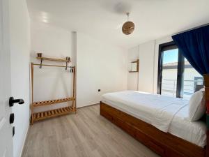 Ένα ή περισσότερα κρεβάτια σε δωμάτιο στο Villa Saip - Karaburun