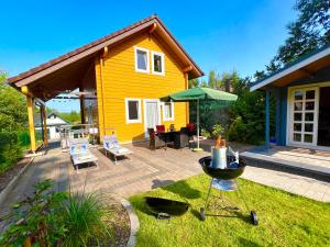 Κήπος έξω από το Landhaus AUSZEIT