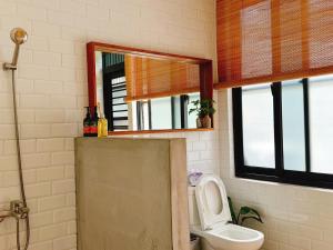 Koupelna v ubytování 晴天慢旅 Lumière