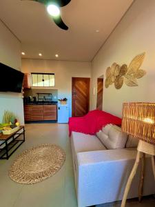 Køkken eller tekøkken på Residencial Papagaios