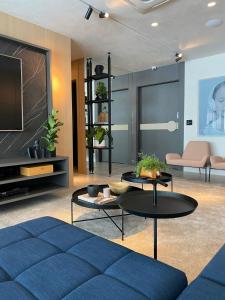 Χώρος καθιστικού στο Luxury apartment COP30