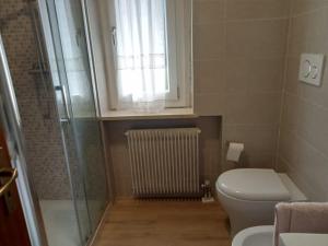 Ένα μπάνιο στο Casa Bergamo Auronzo