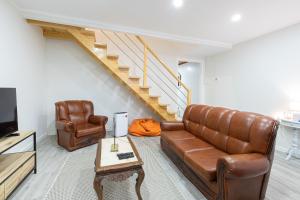 Χώρος καθιστικού στο Casa do Ninho