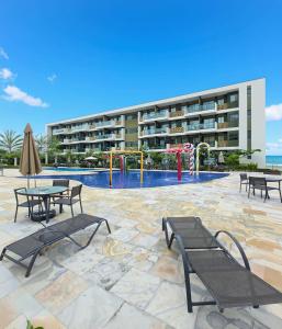 Swimmingpoolen hos eller tæt på Flat Mana Muro Alto