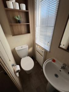 Et badeværelse på Sandy Haven