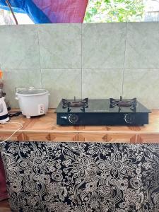 Η κουζίνα ή μικρή κουζίνα στο Villa Conchita