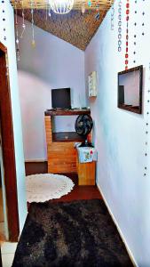 Μια τηλεόραση ή/και κέντρο ψυχαγωγίας στο Chalé 2 bukadin de terra