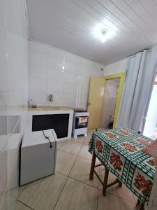 Kuchyň nebo kuchyňský kout v ubytování Hospedaria Encanto Astral