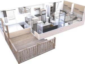 Galeriebild der Unterkunft Mobil-home avec terrasse à Bretignolles-sur-Mer, 6 pers., 3 chambres - API-1-52-389 in Brétignolles-sur-Mer + 24 Fotos