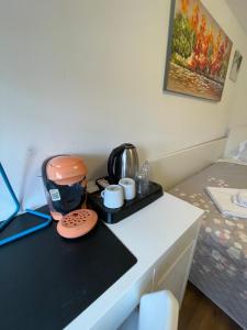 Ένα ή περισσότερα κρεβάτια σε δωμάτιο στο Marisah Residence #11